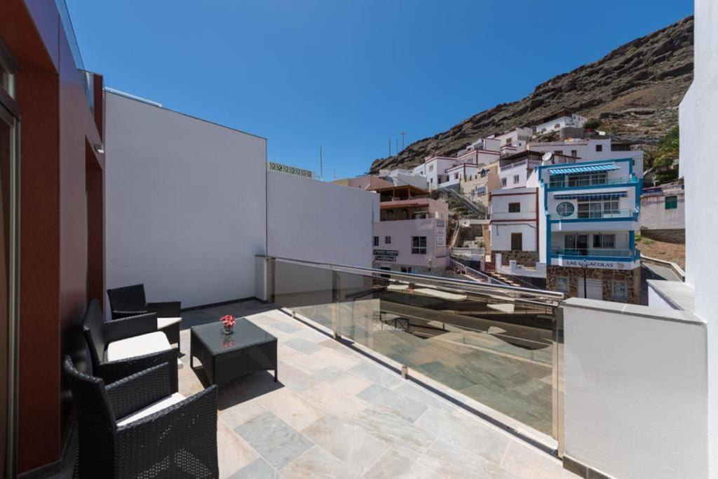 Billy'S Casa Christian Lejlighed Puerto De Mogan Eksteriør billede